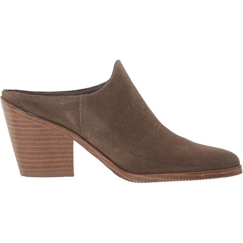 Blondo® (Women's 7.5 M) Nicole™ Waterproof Mule‎ in Olive Suede - $129